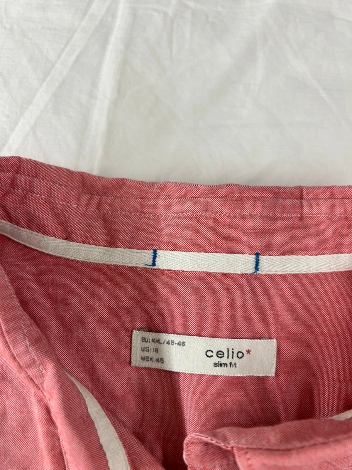 Camisa lisa rosa celio – photo 6